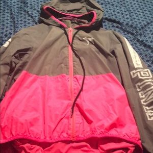 PINK WINDBREAKER